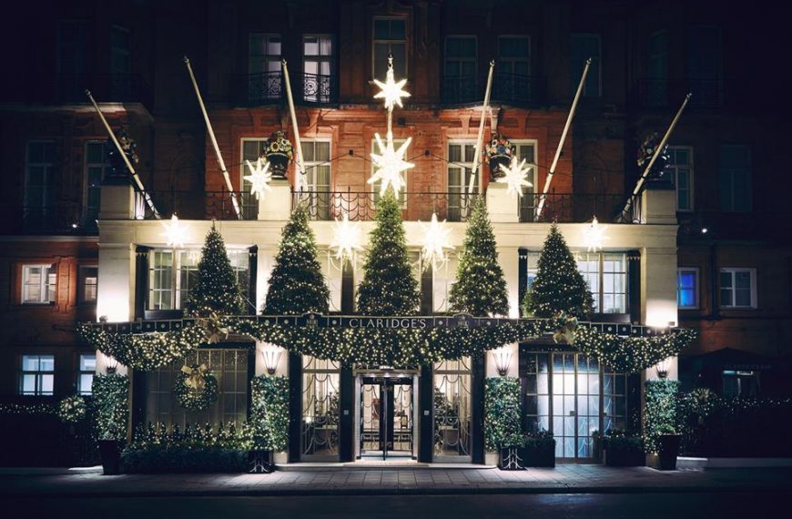 Claridge’s Christmas tree will be designed by Dior‘s Kim Jones