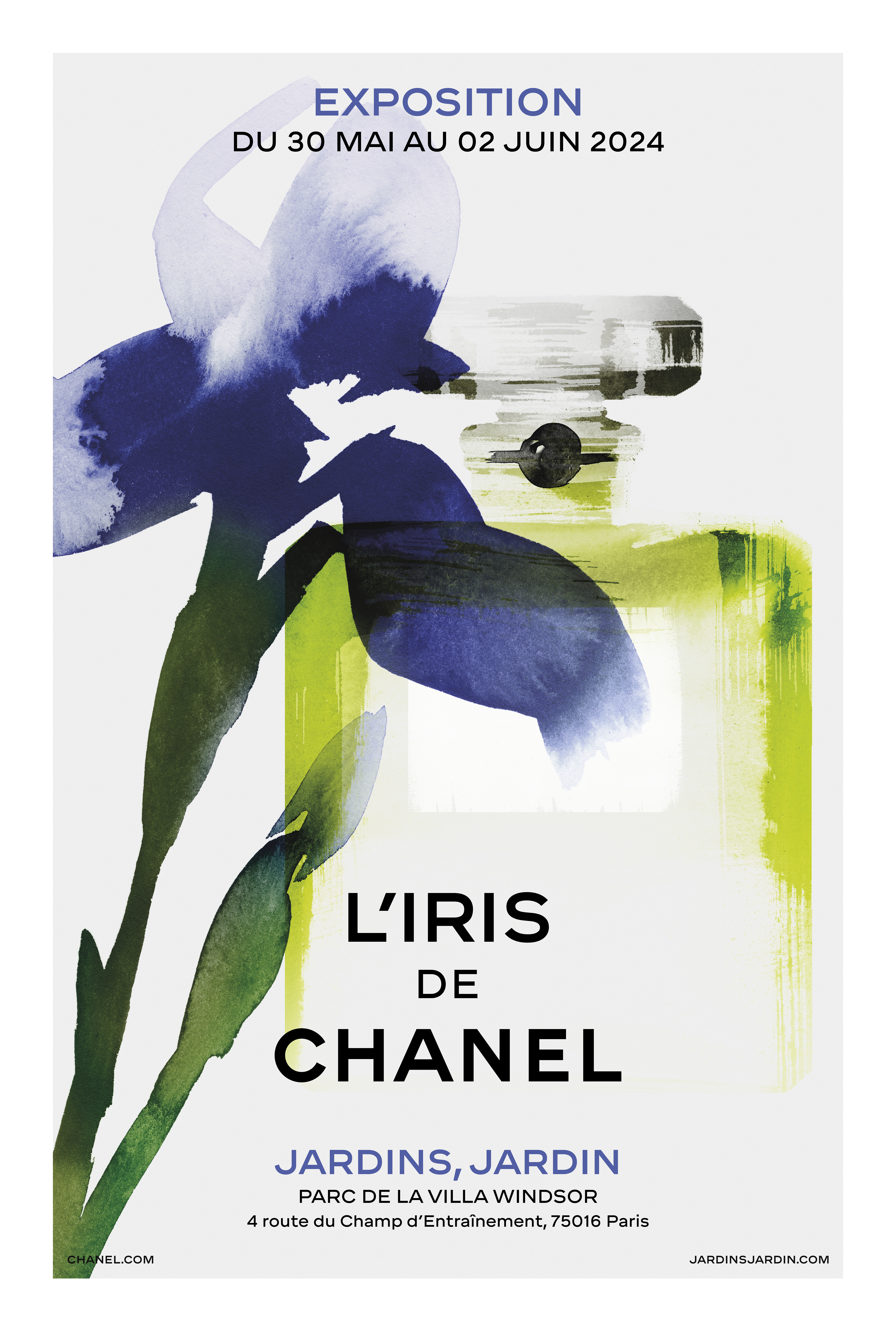 A Fragrant Journey: Exploring the Iris Pallida of CHANEL at JARDINS JARDIN