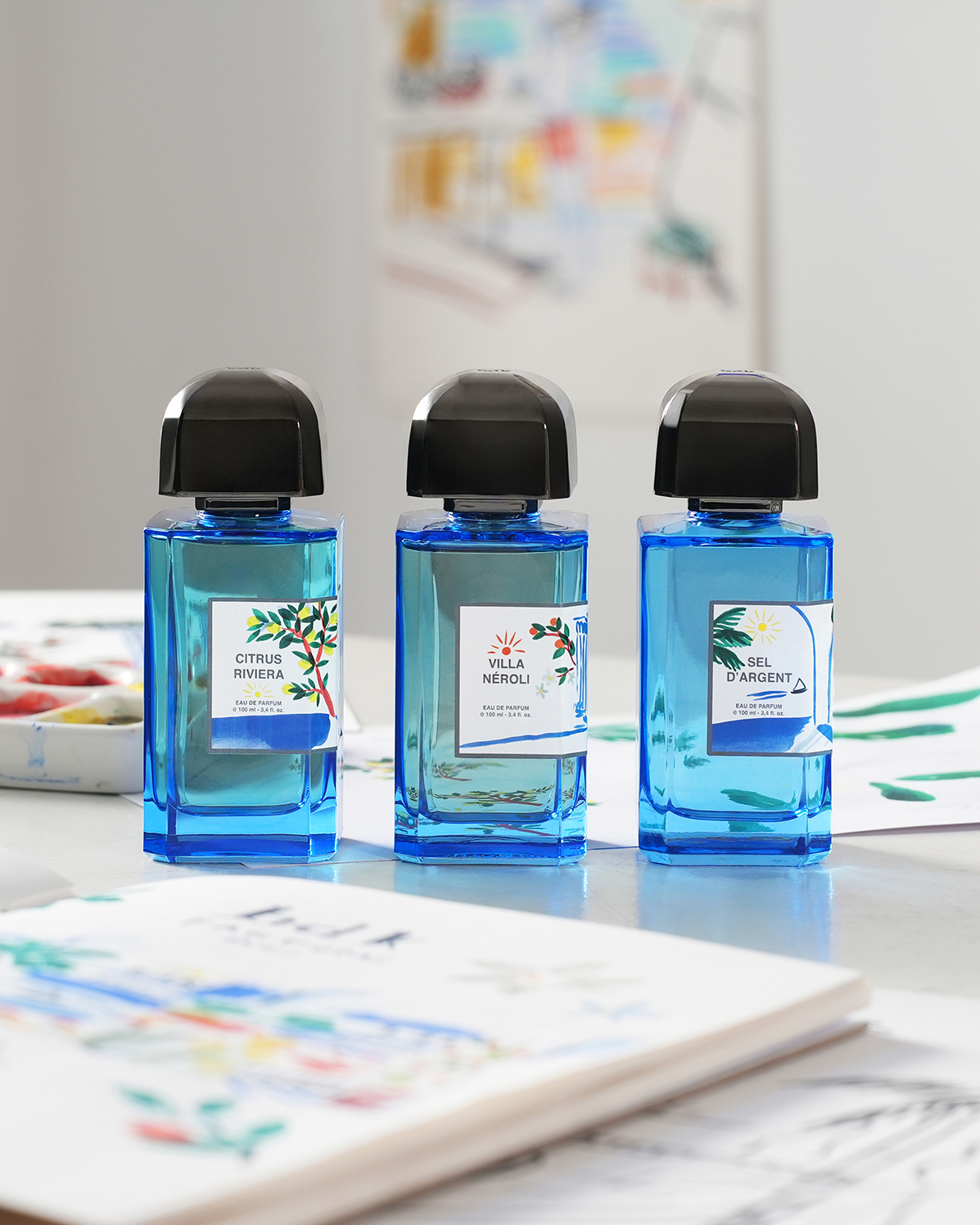 Sun-Drenched Escapes: BDK Parfums Reimagines its Collection Azur with Édith Carron