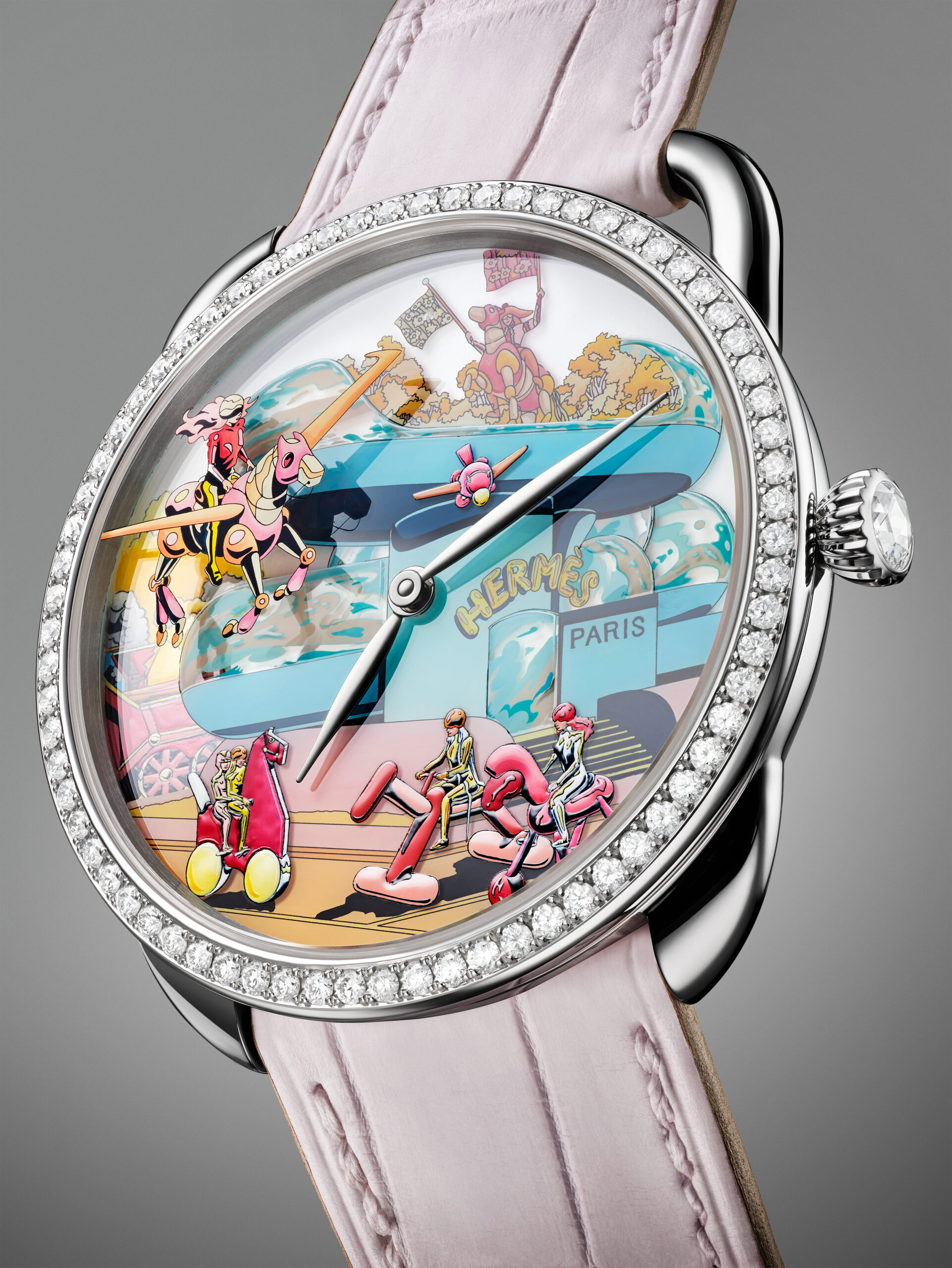 Hermès Reimagines Time with the Arceau Hermès Locomotion